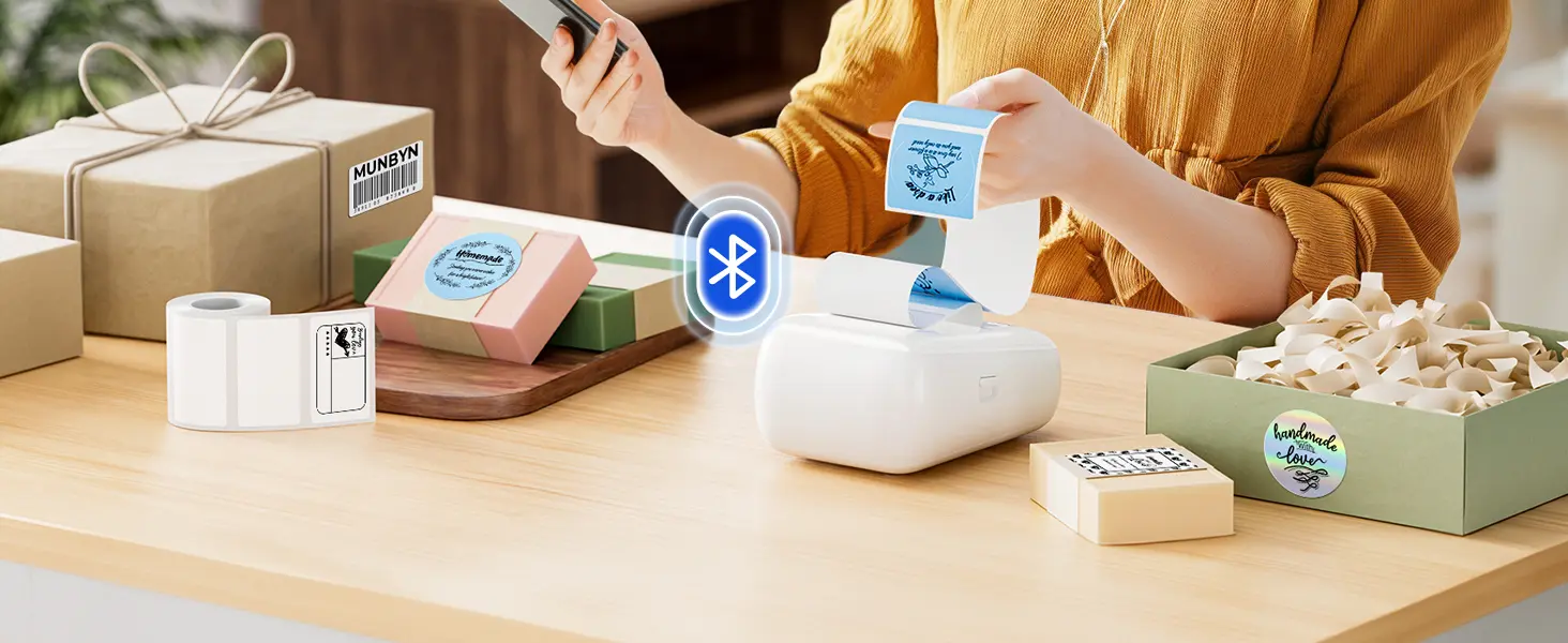 The Best Bluetooth Label Maker & Thermal Labels for Effortless Labeling